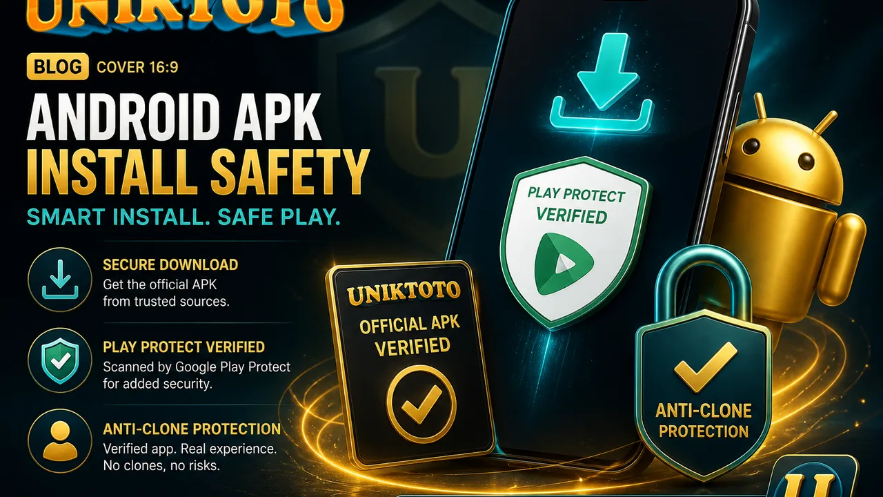 Install APK Uniktoto Android — Error, Izin & Solusi
