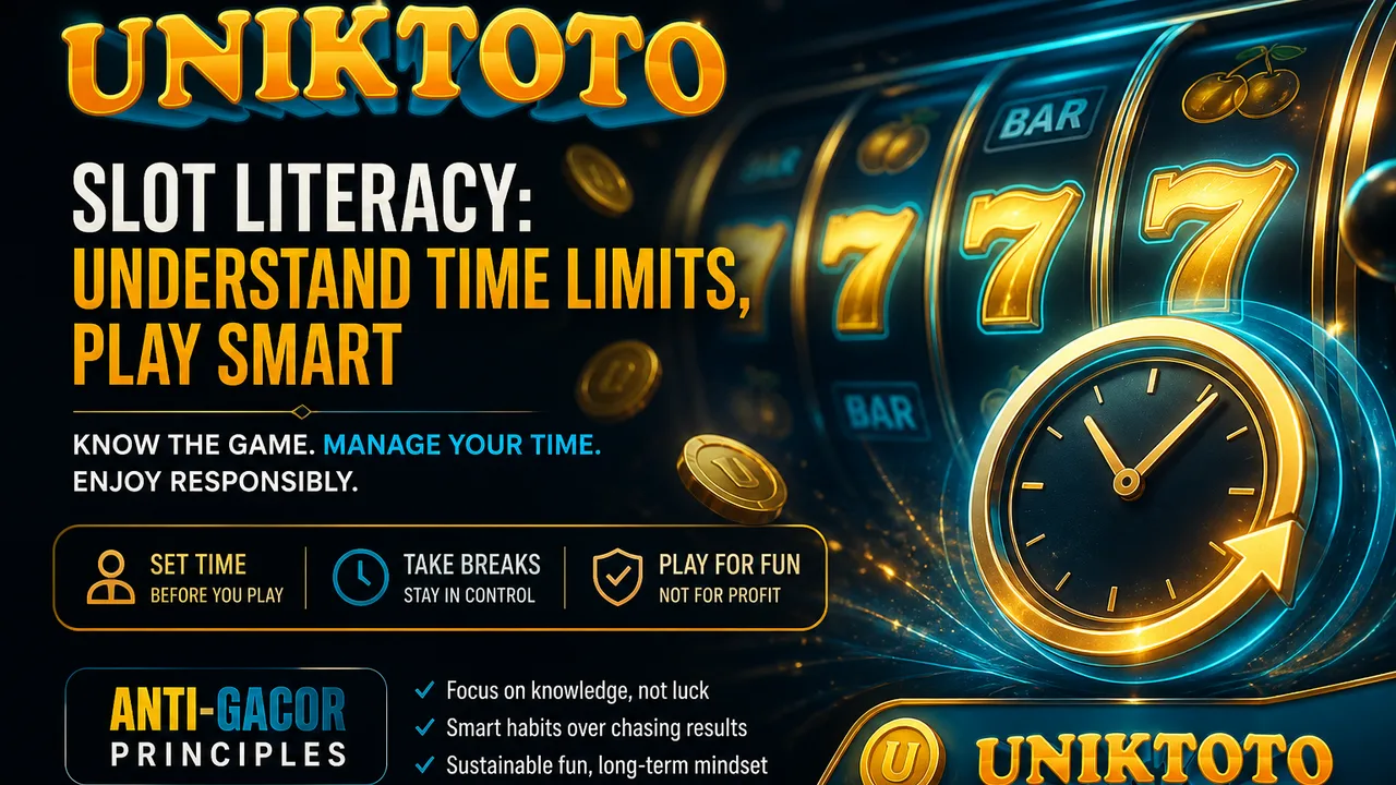 Uniktoto Slot: Literasi Hiburan, Batas Waktu & Anti Janji Gacor